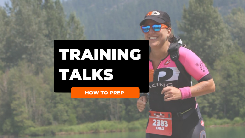 Training Talks And Prep